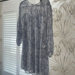 Joie mini silk dress size small